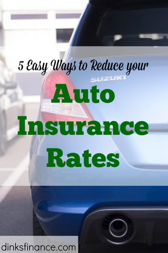 auto insurance rates, reducing vehicle insurance rates, car insurance tips