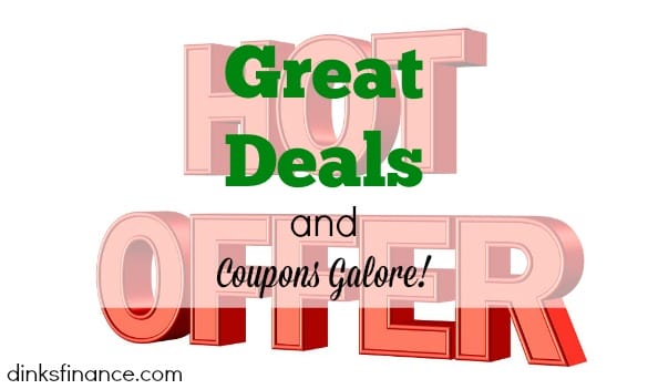 coupons, great deals, big discounts