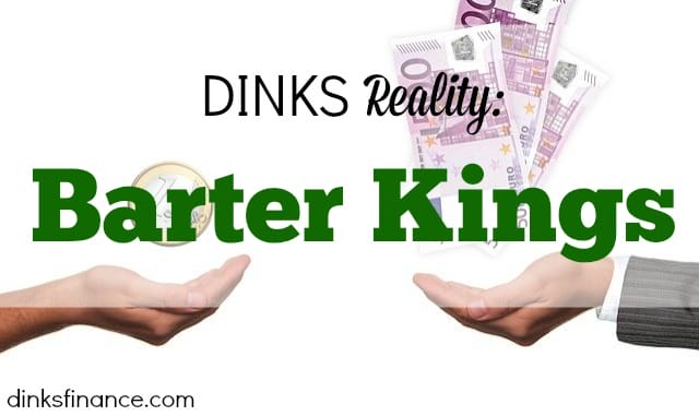 barter, exchange, trading