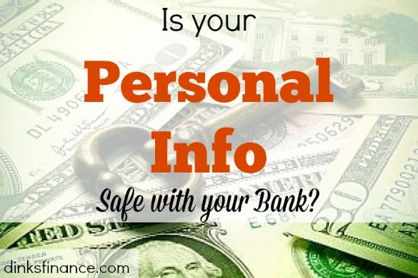 personal information, bank information, banking