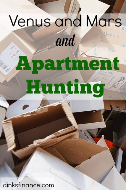 apartment hunting, looking for an apartment, moving out, changing address