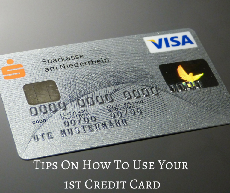 Tips On How To Use Your 1st Credit Card Dinks Finance