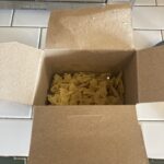 Third empty box of pasta