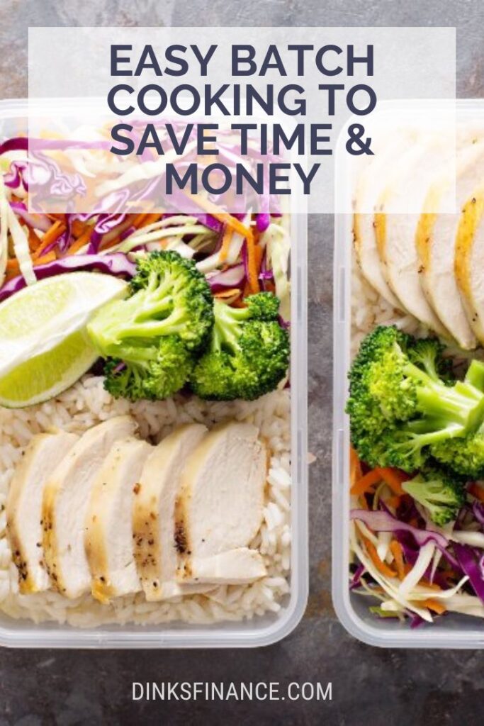 Batch Cooking to Save Time & Money