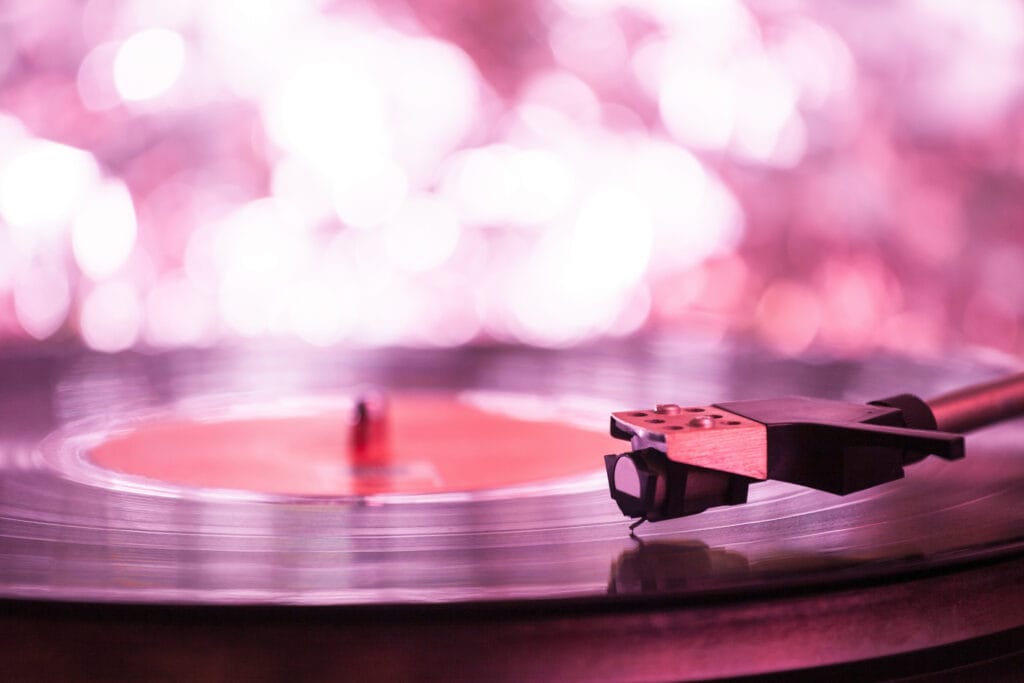 vinyl records