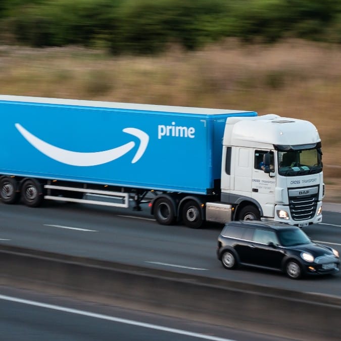 Amazon Prime truck