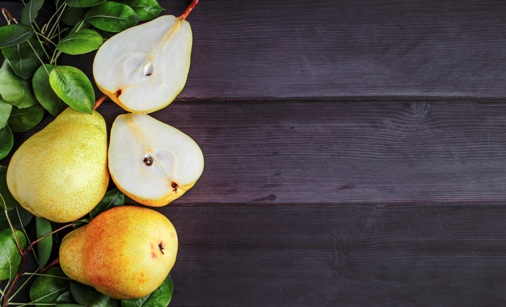 organic pears 