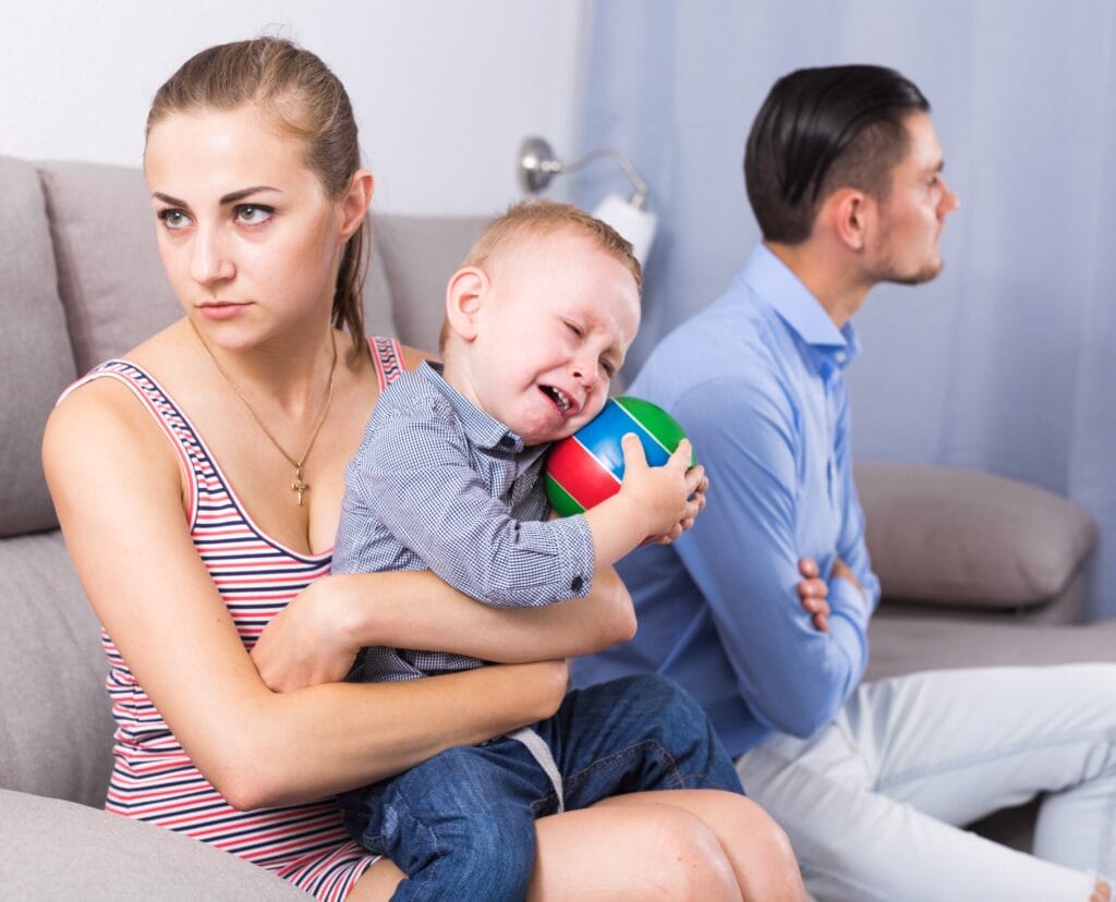 Parenting disagreements leading to divorce