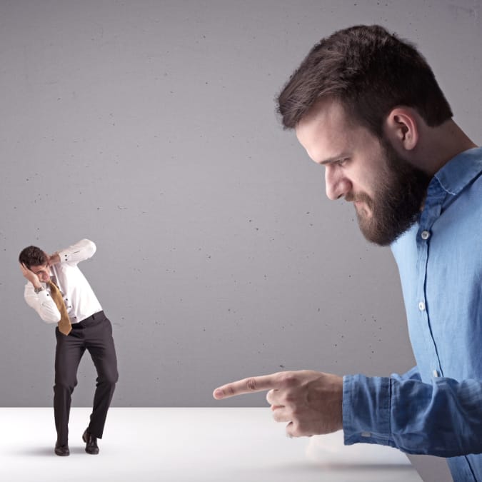blaming others